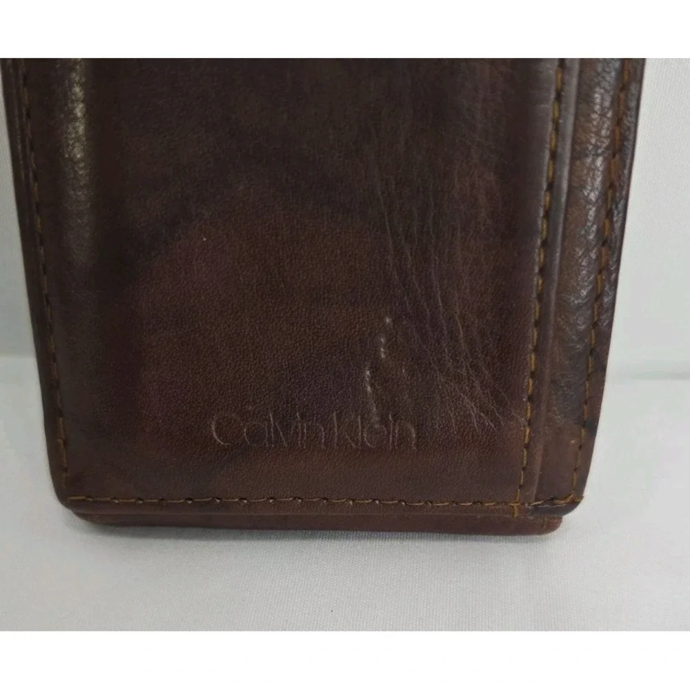 Calvin Klein Bifold Wallet Genuine Leather